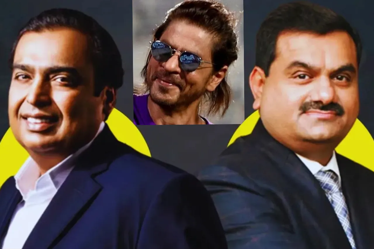 adani ambani srk