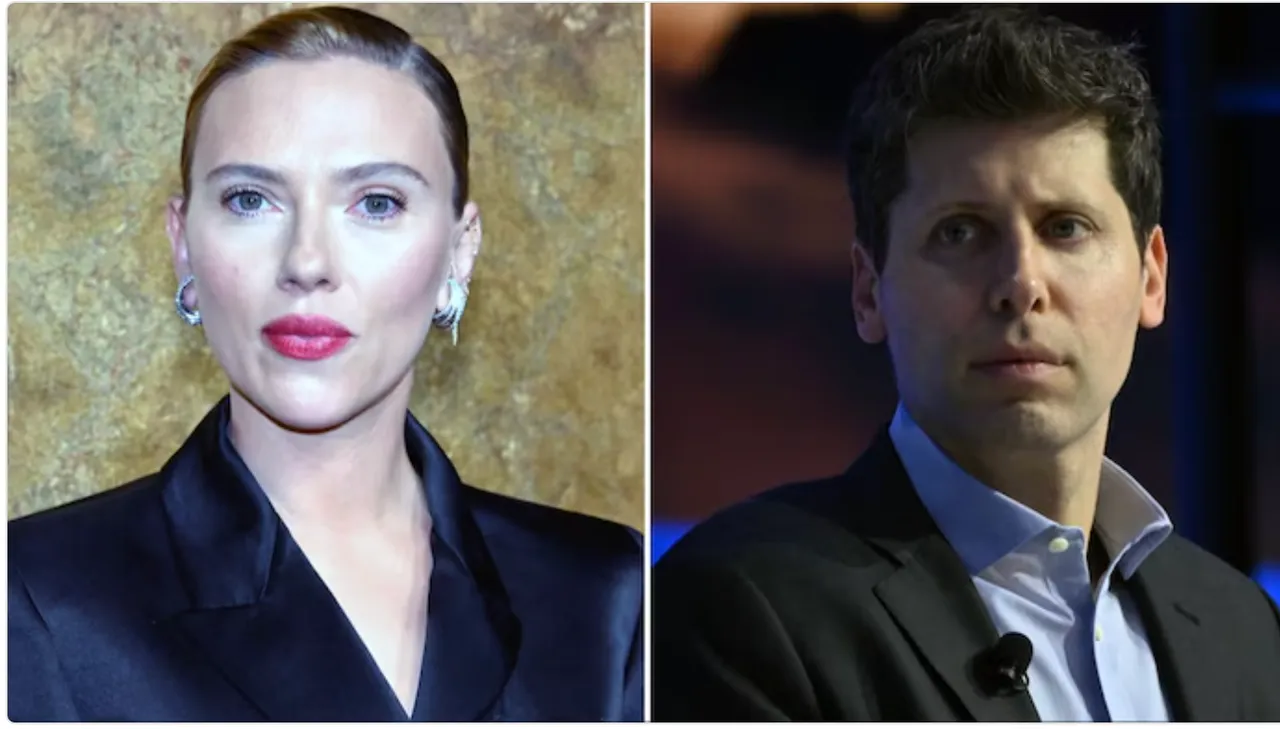ScarJo Sam Altman