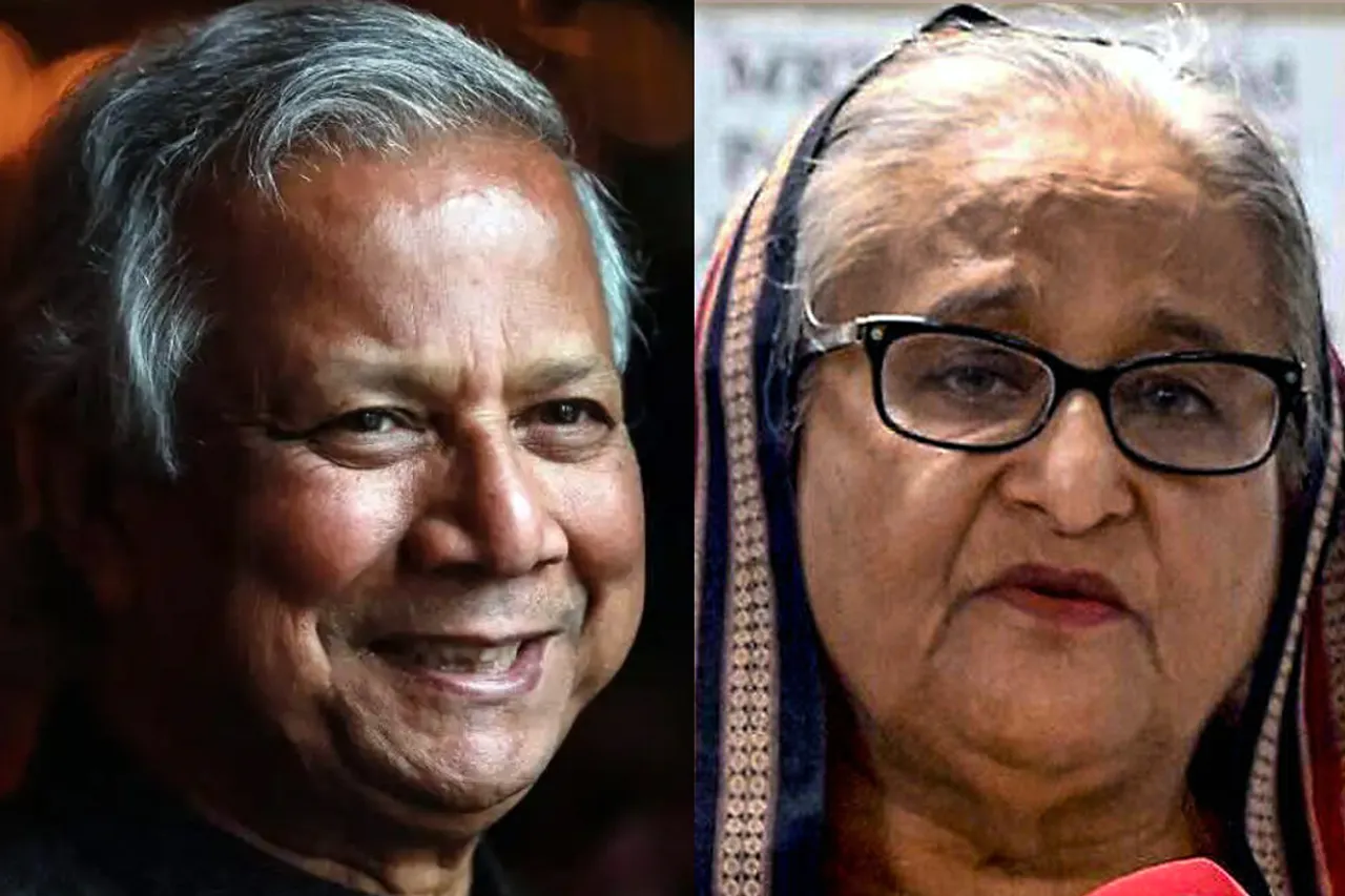 muhammad yunus and sheikh hasina