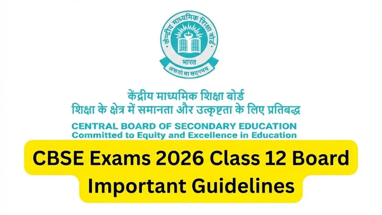 CBSE Board Exam 2026
