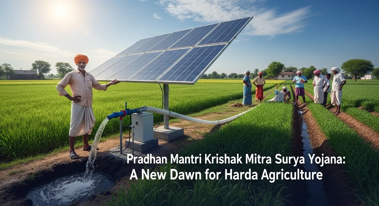 361 Farmers in Harda to Get Solar Pumps Under Pradhan Mantri Krishak Mitra Surya Yojana Big Boost for Irrigation
