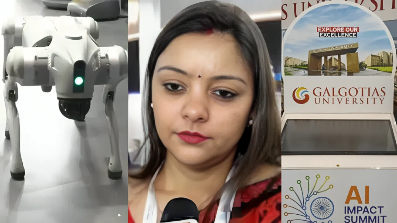 Galgotias University Robot Dog Controversy