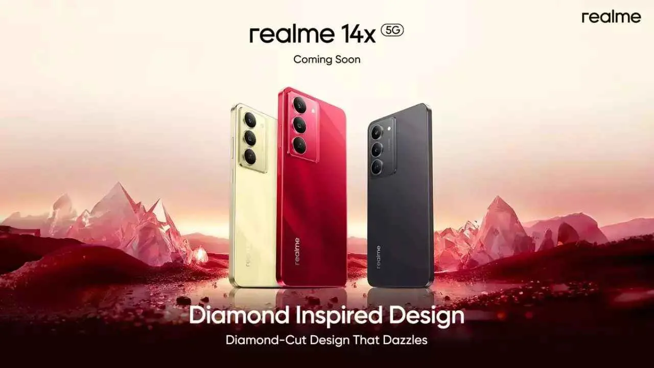 Realme 14x 5G Will be Launched in India on December 18 With IP69 Rating and 6000mAh Battery