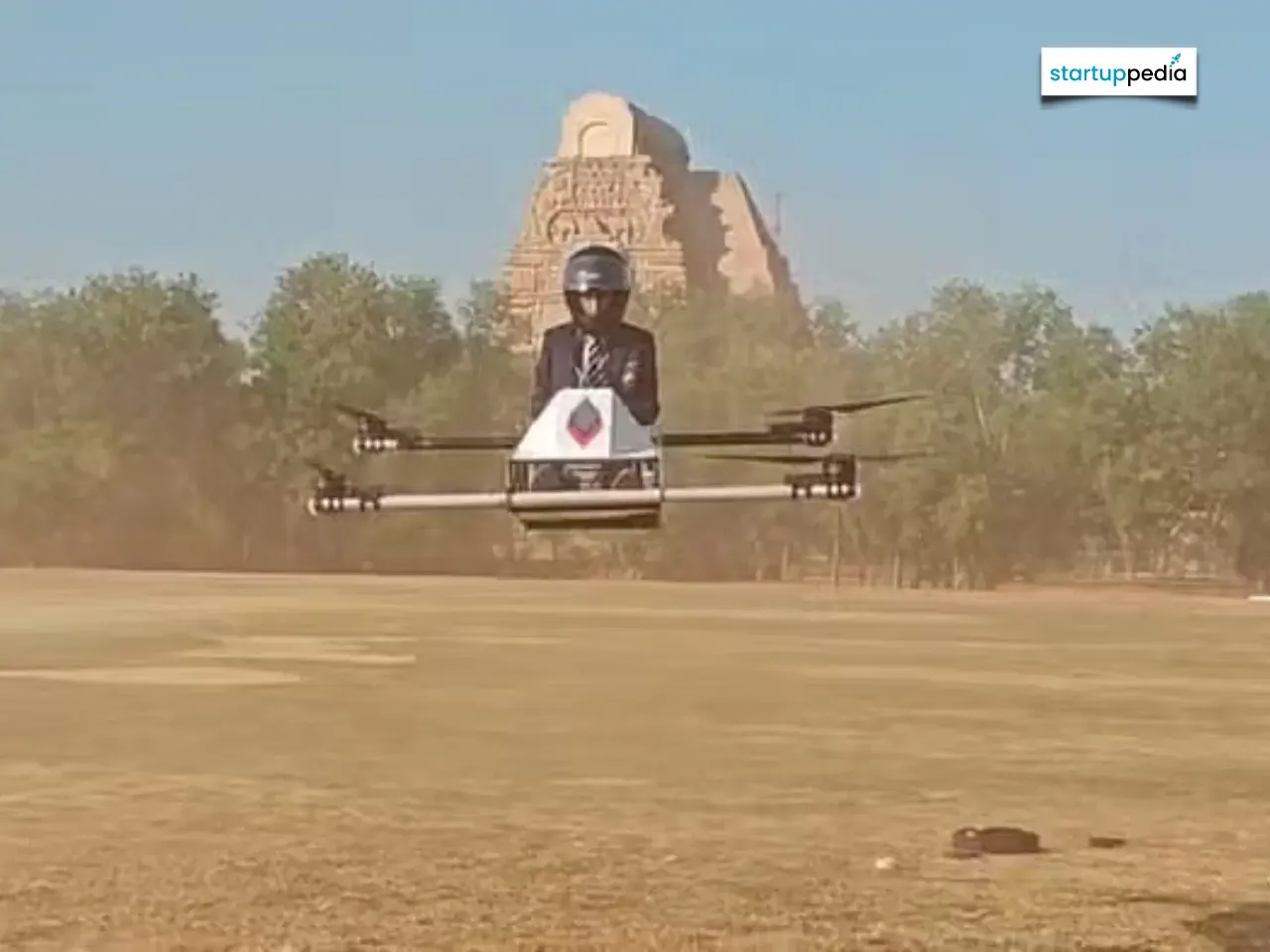 Gwalior's Class 12 student, Medhansh Trivedi builds human-carrying drone