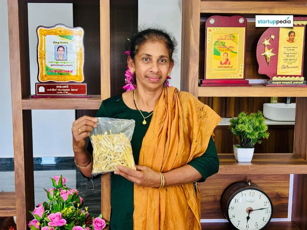 Rani Sunny from Idukki, Kerala