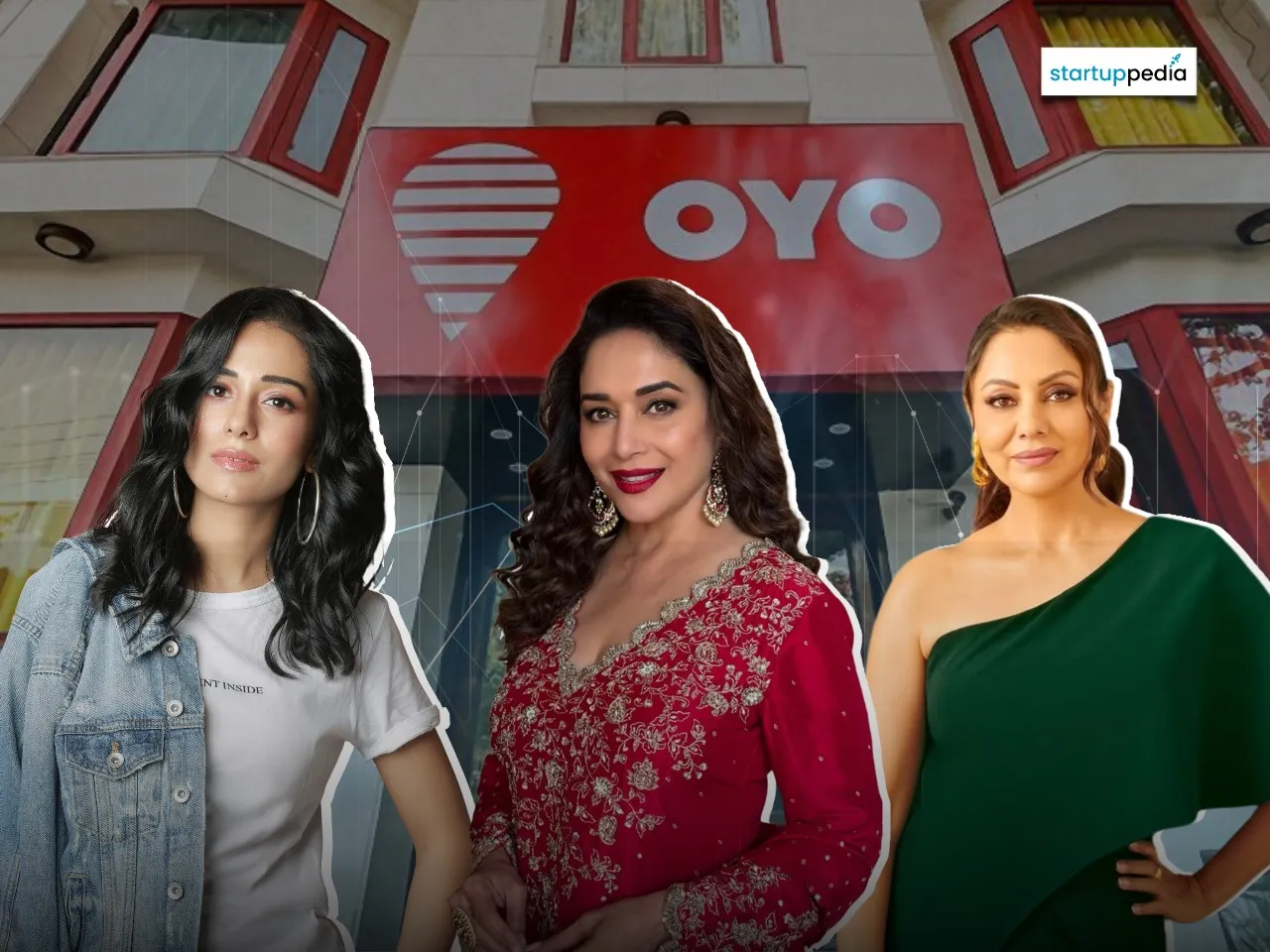 Madhuri Dixit, Gauri Khan and Amrita Rao