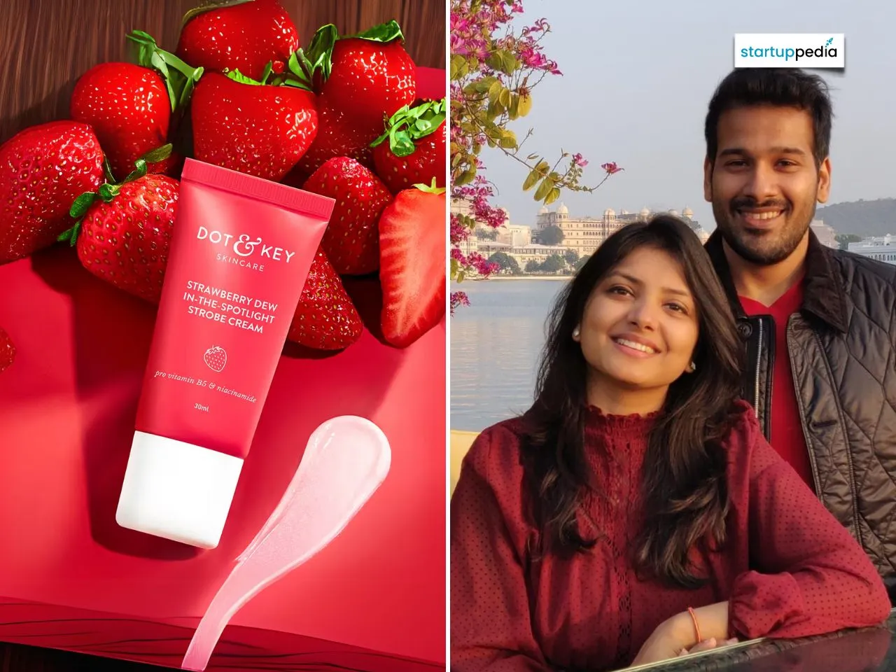 Suyash Saraf & Anisha Agarwal Saraf - Co-founders of Dot & Key