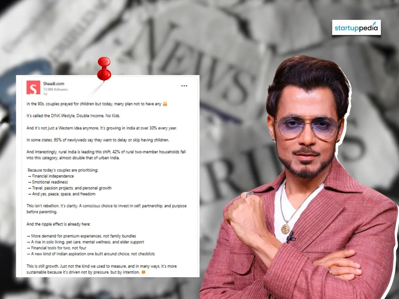 Shaadi.com post