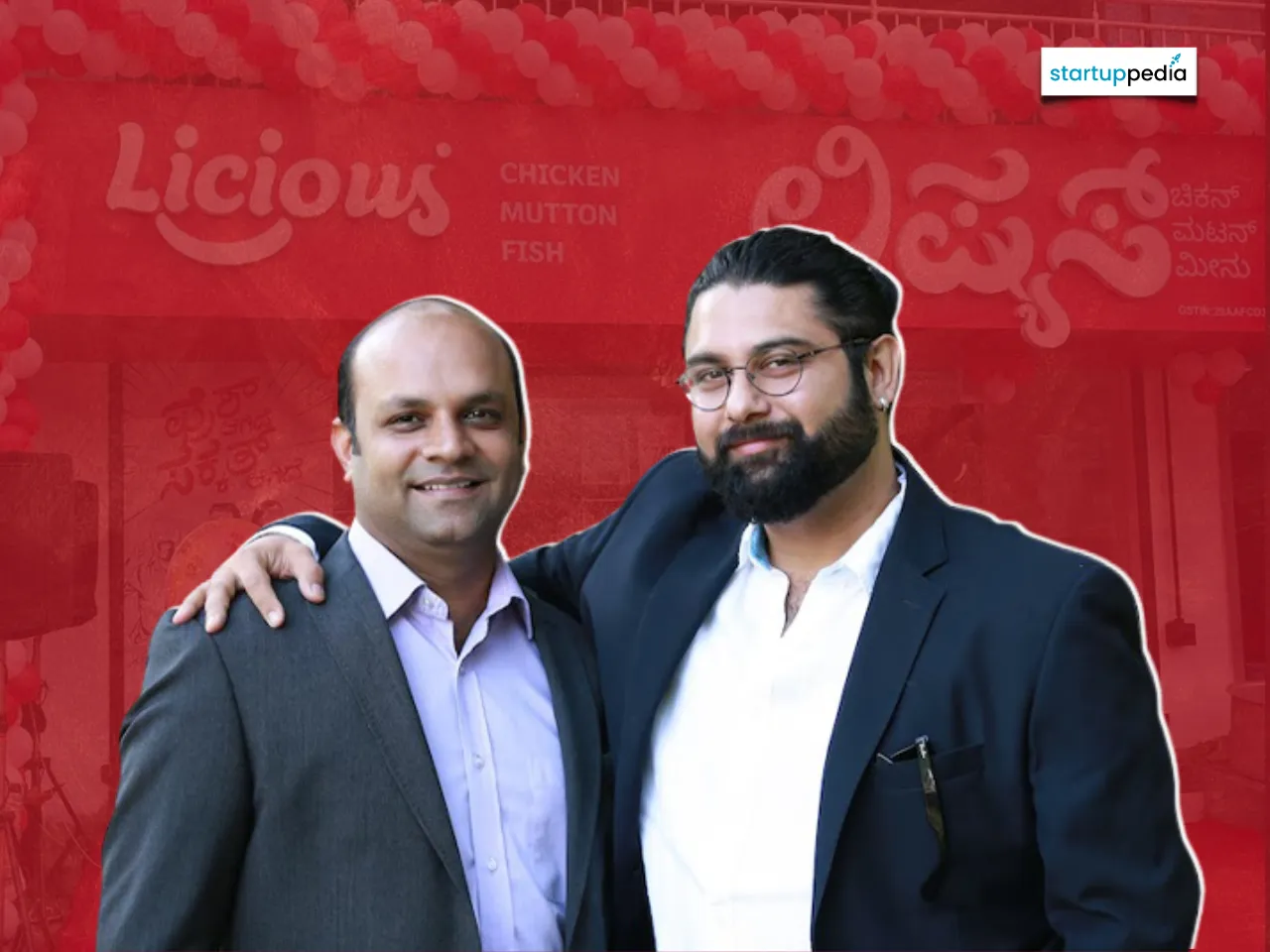 Licious Founders Abhay Hanjura & Vivek Gupta