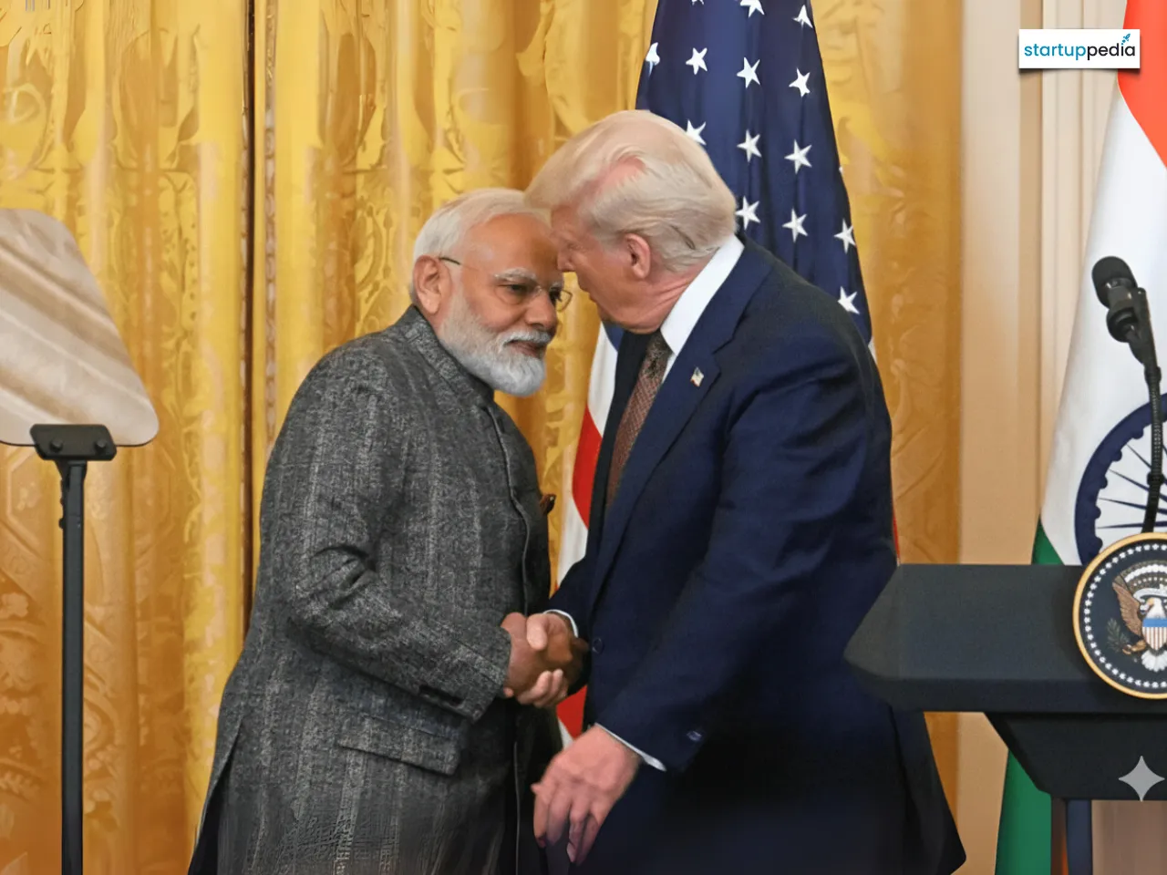 PM Modi with President Trump