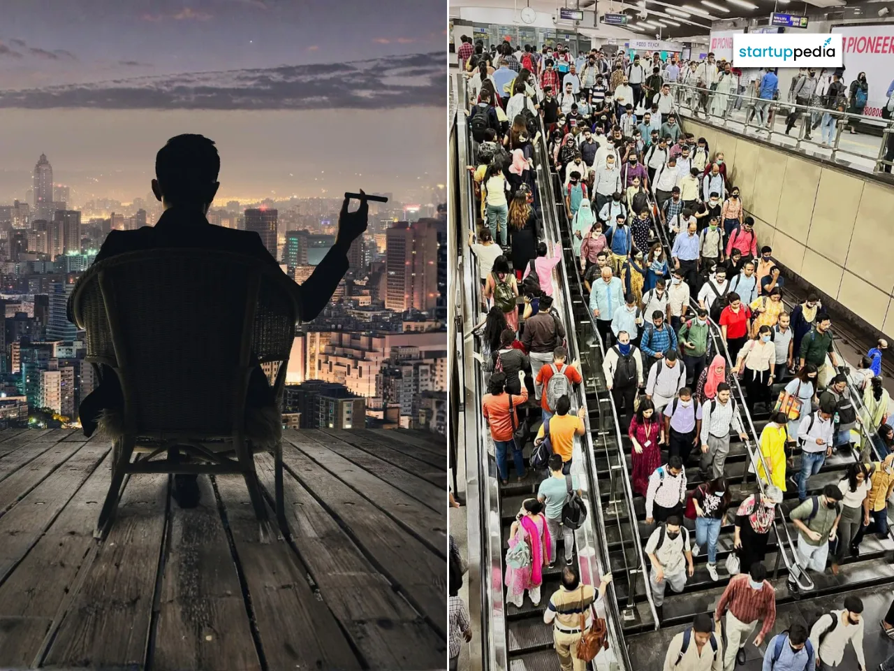 The rich and the poor are both self made. But only the rich admit it