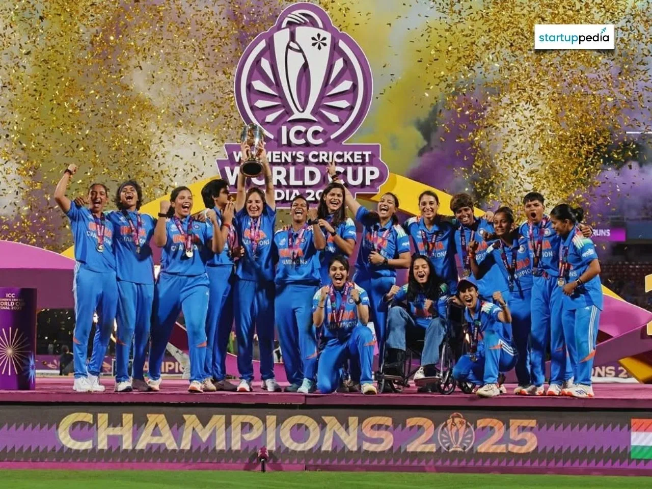 Indian Women’s Cricket Team wins first-ever ICC ODI World Cup