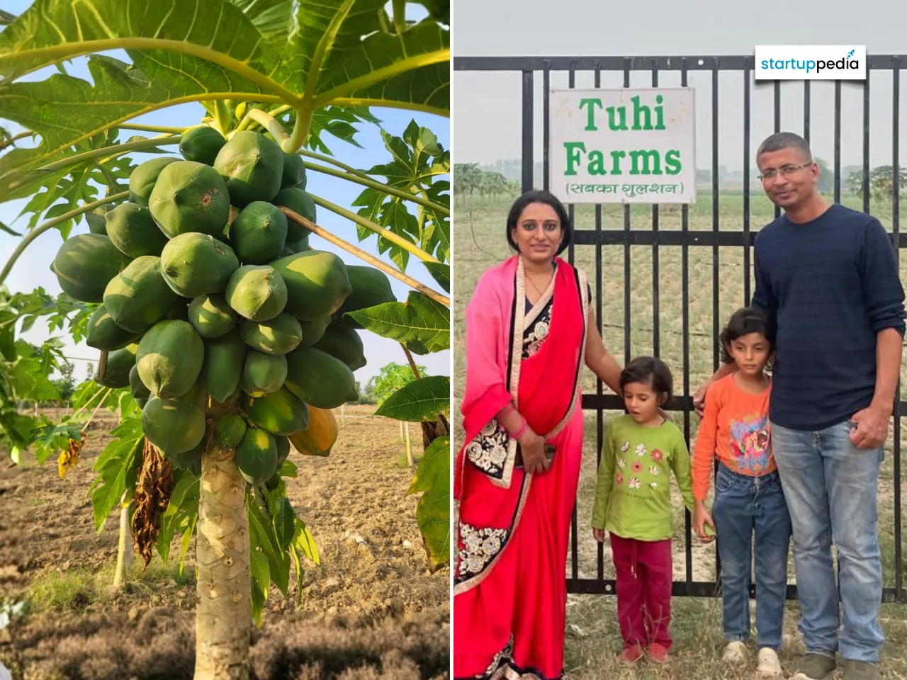 Bengaluru-based couple left their successful IT careers to begin their venture Tuhi Farms on their ancestral land in Kanpur