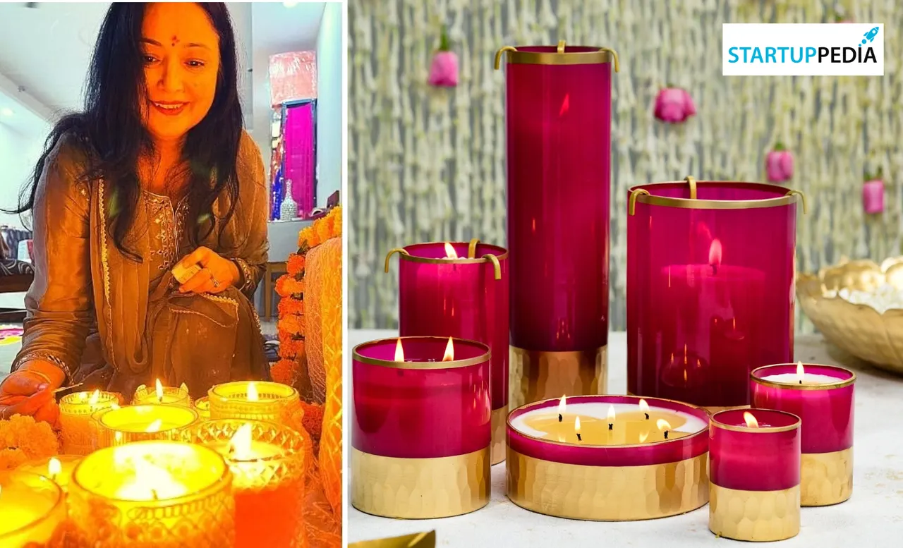 At age 50, This Homemaker started a Premium Candle Business and Generated Rs 85 Lakh Revenue in Just 1.5 Years