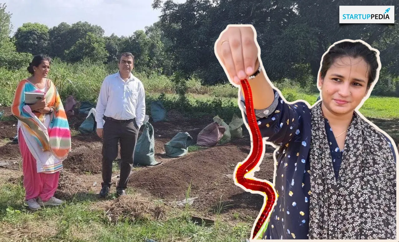 Meerut-based woman entrepreneur's agrictech startup converts dairy and household waste into vermicompost - earns Rs 1 crore annually.