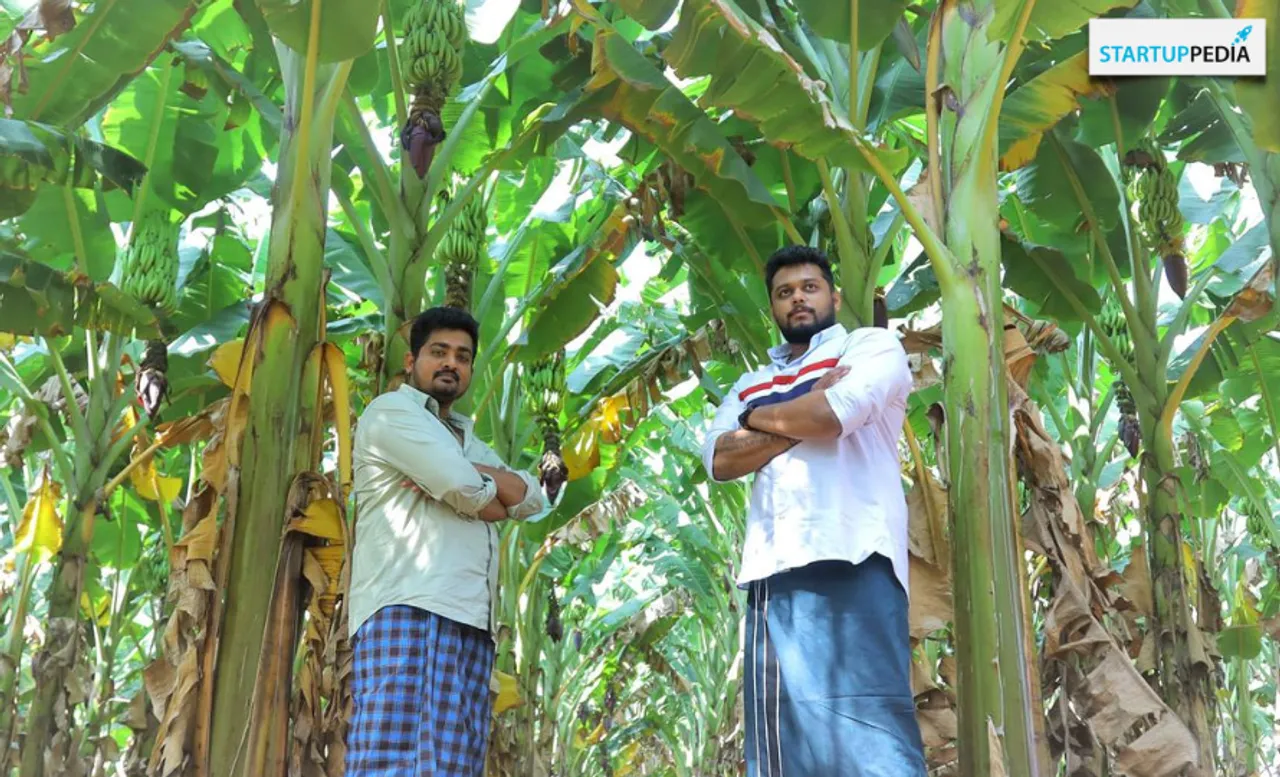 These college friends launched a tech startup helping banana farmers right from production to marketing - grew 300% in FY22, sales worth Rs 1.58 crore.