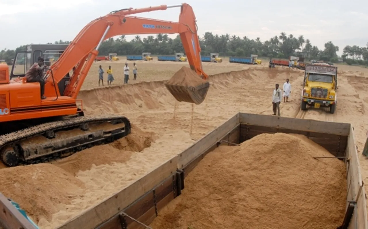tamilnadu government, imported sand, tuticorin port,chennai high court madurai bench, tamilnadu sand quaries