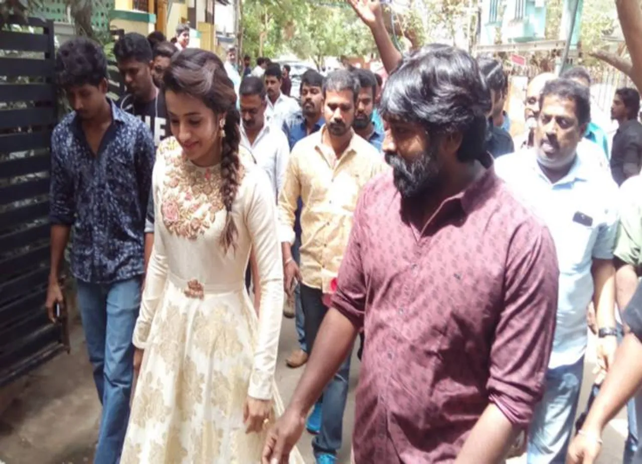 தொடங்கியது விஜய் சேதுபதி - த்ரிஷா கூட்டணியின் '96'