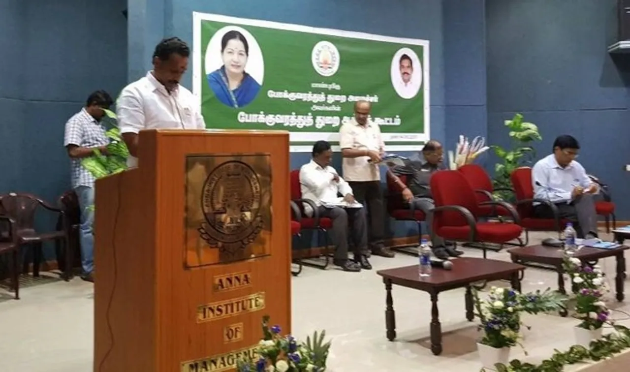 transport minister - vijaya baskar