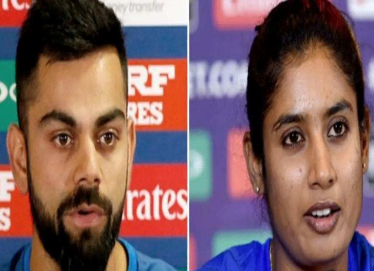 கேப்டன் மிதாலி ராஜுக்கு, கேப்டன் விராட் கோஹ்லி வாழ்த்து: வைரல் வீடியோ