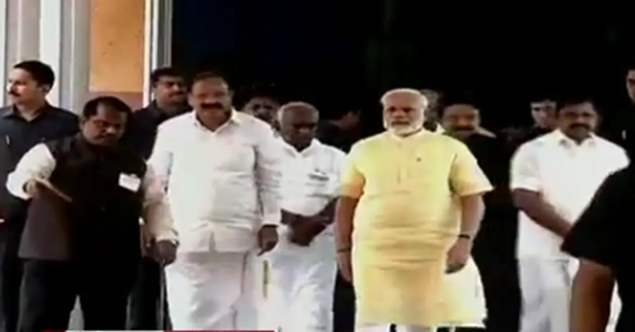 ராமேஸ்வரத்திற்கு வந்ததை பெருமையாக கருதுகிறேன் : அப்துல் கலாம் விழாவில் நெகிழ்ந்த பிரதமர் மோடி