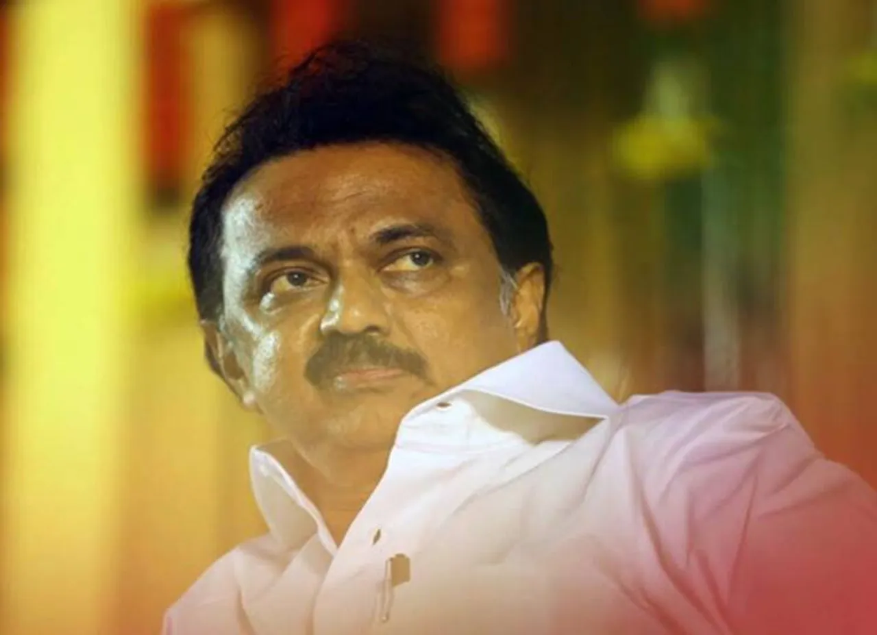 MK Stalin. DMK.