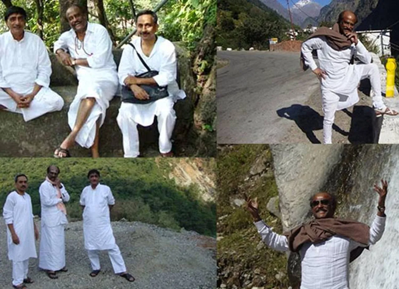 இமயமலையில் பாபாஜி தியான மண்டபம் கட்டிய ரஜினிகாந்த்