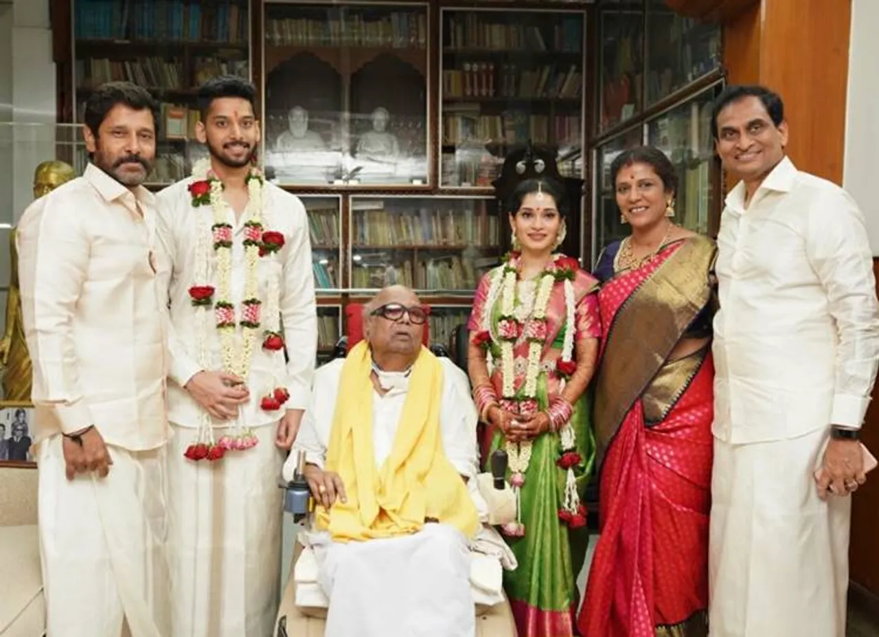 karunanidhi - grandson marrage