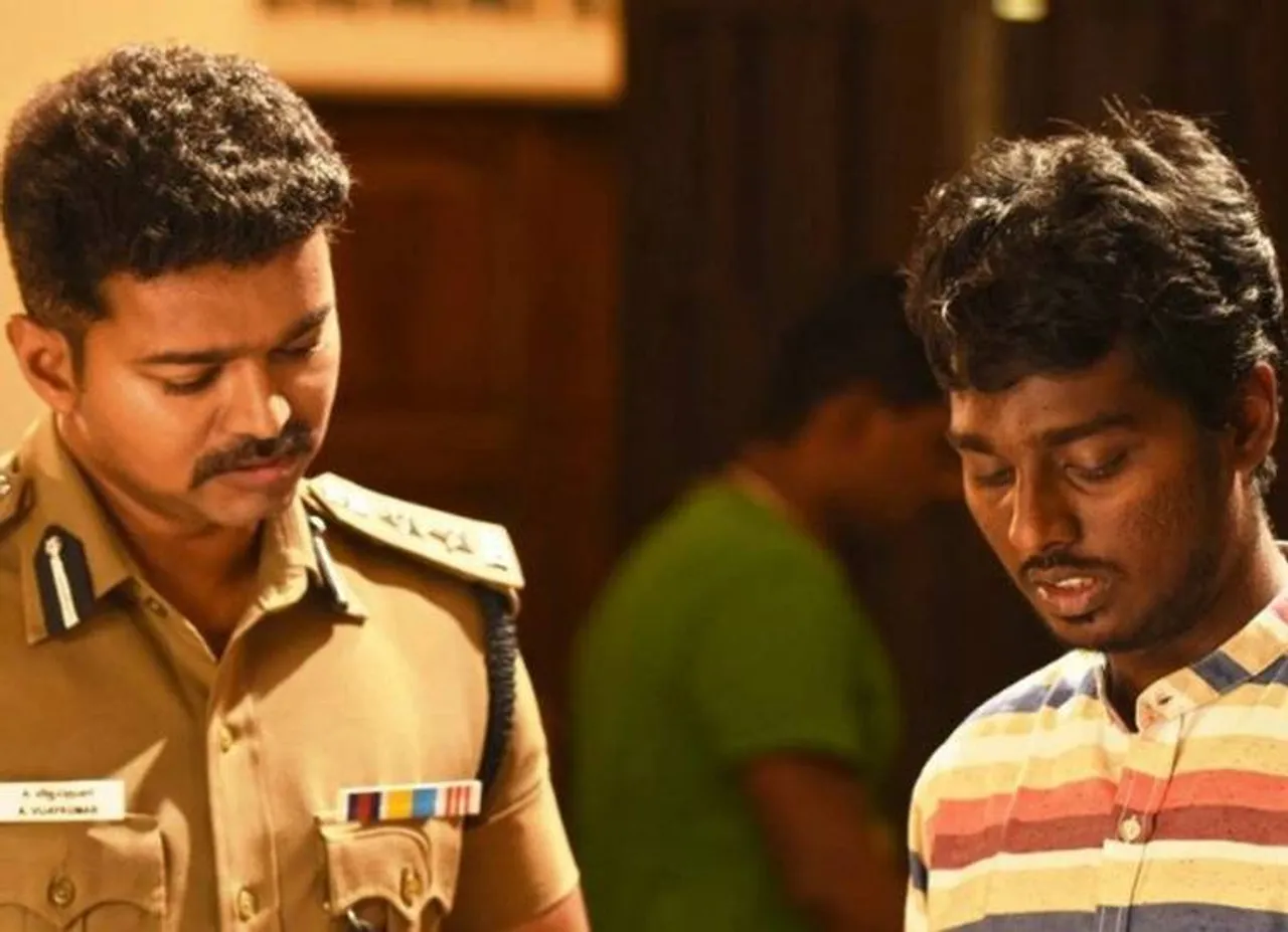 அட்லீயுடன் துபாய்க்குப் போன விஜய்