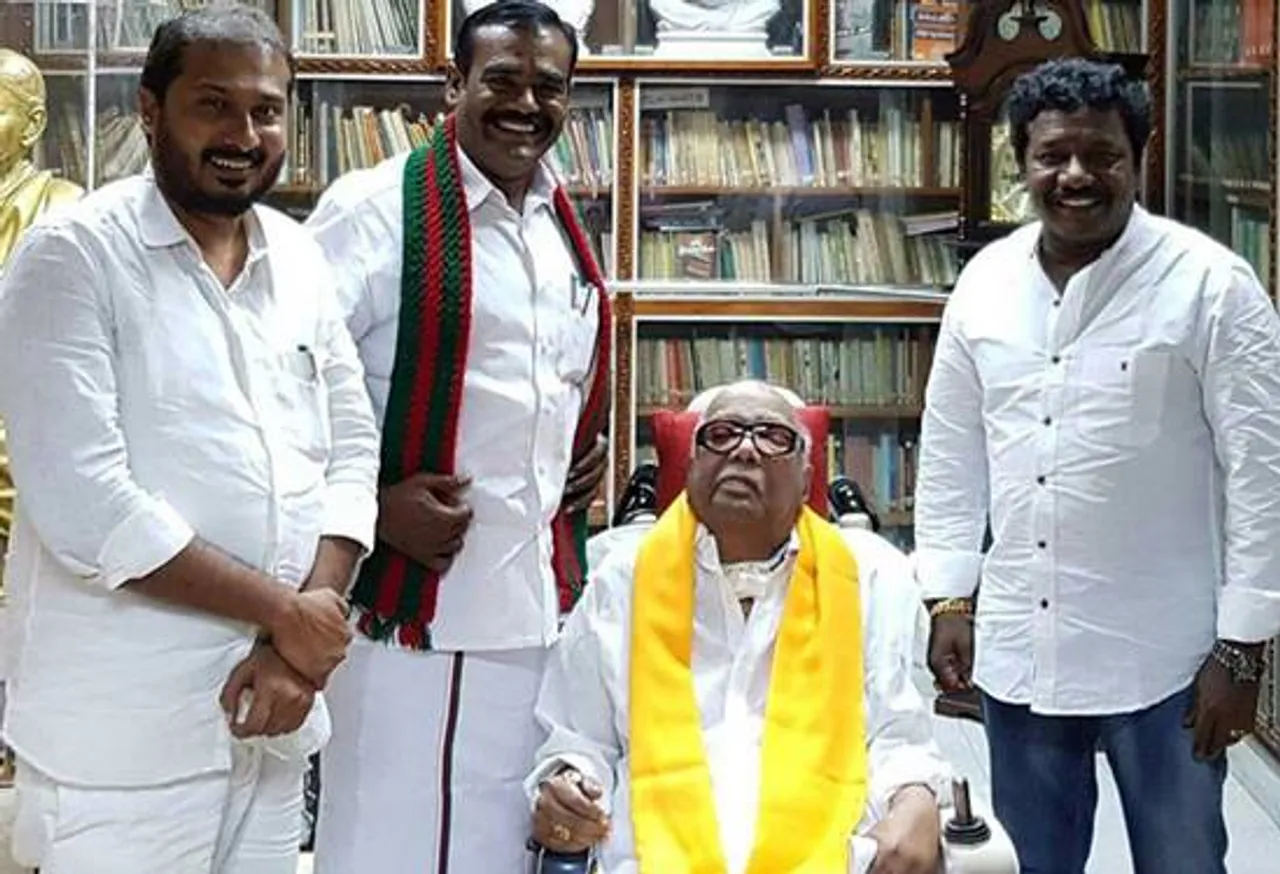 m.karunanidhi, mk stalin, dmk, aiadmk, cm edappadi palaniswami, tamimun ansari, karunas, thaniyarasu, bjp