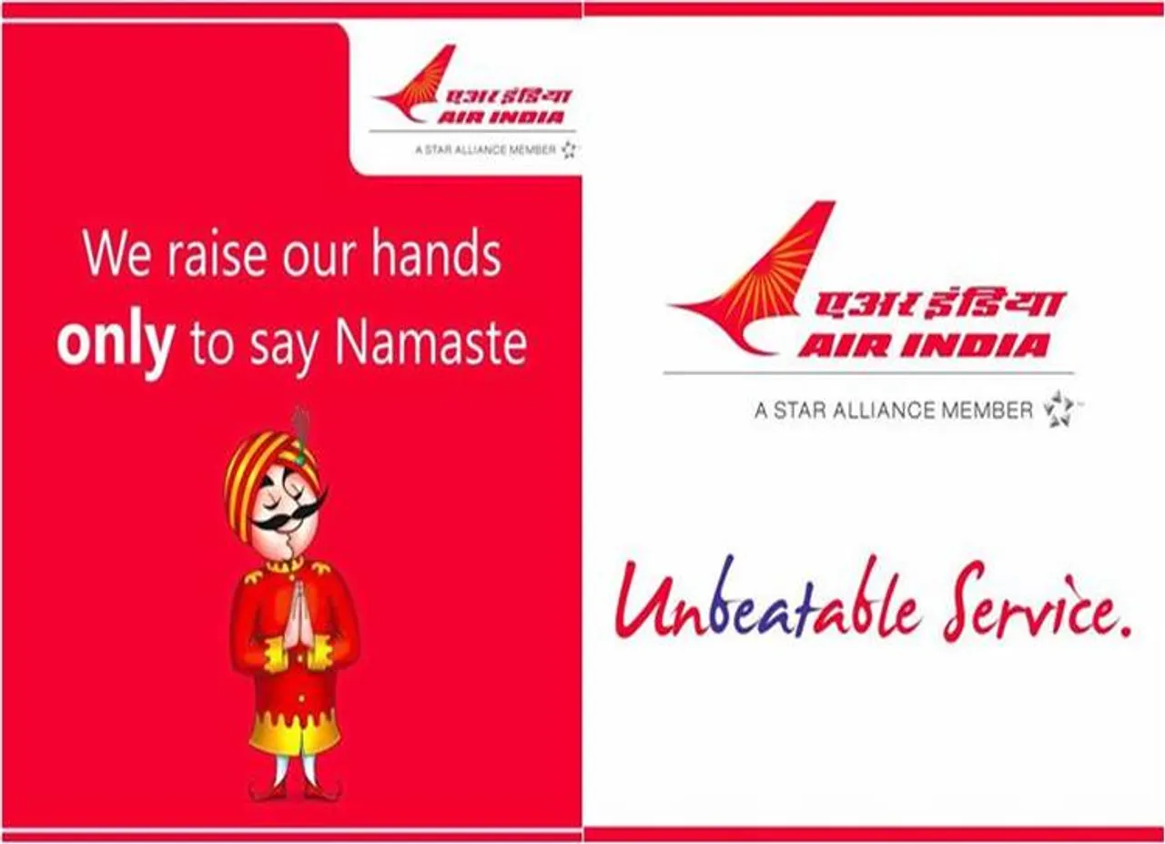air indian ad, air india, indigo,