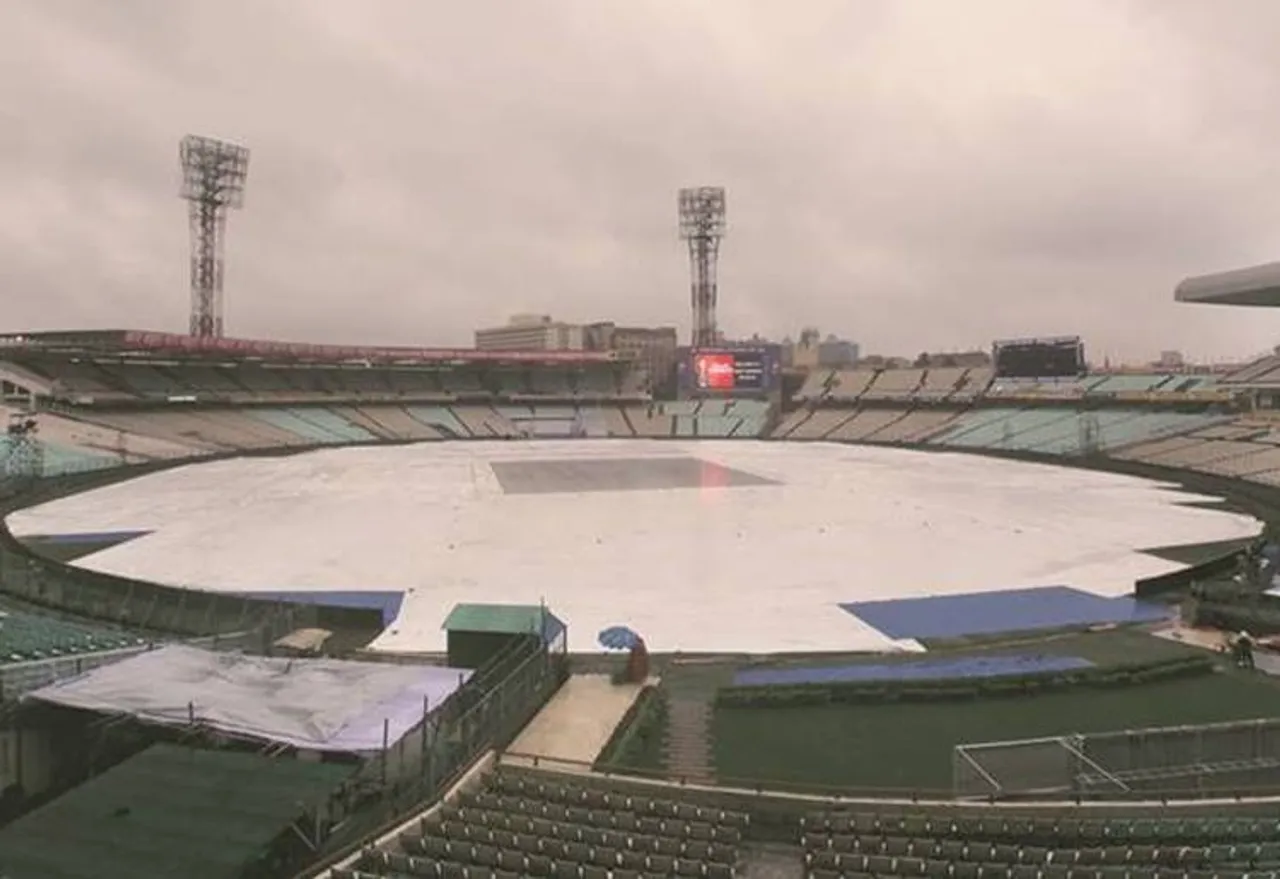 cricket, india vs srilanka first test, cricket delay due to rain, kolcutta, west bengal, india vs srilanka cricket series
