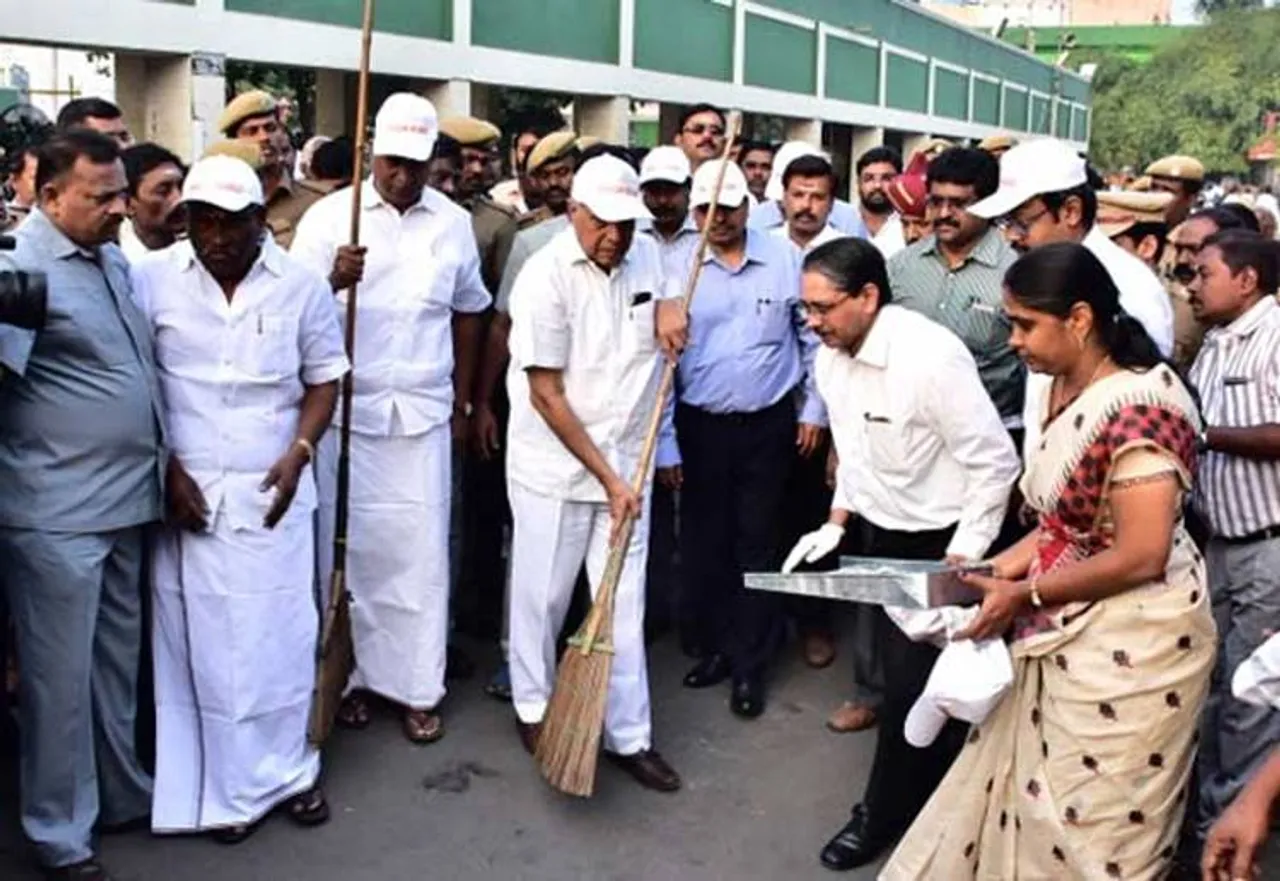 governor cleaning in covai