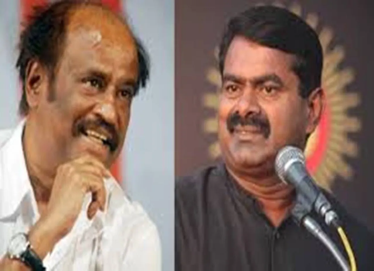 "தமிழர்களே தமிழ்நாட்டை ஆள வேண்டும்”: ரஜினியின் அரசியல் வருகைக்கு சீமான் எதிர்ப்பு