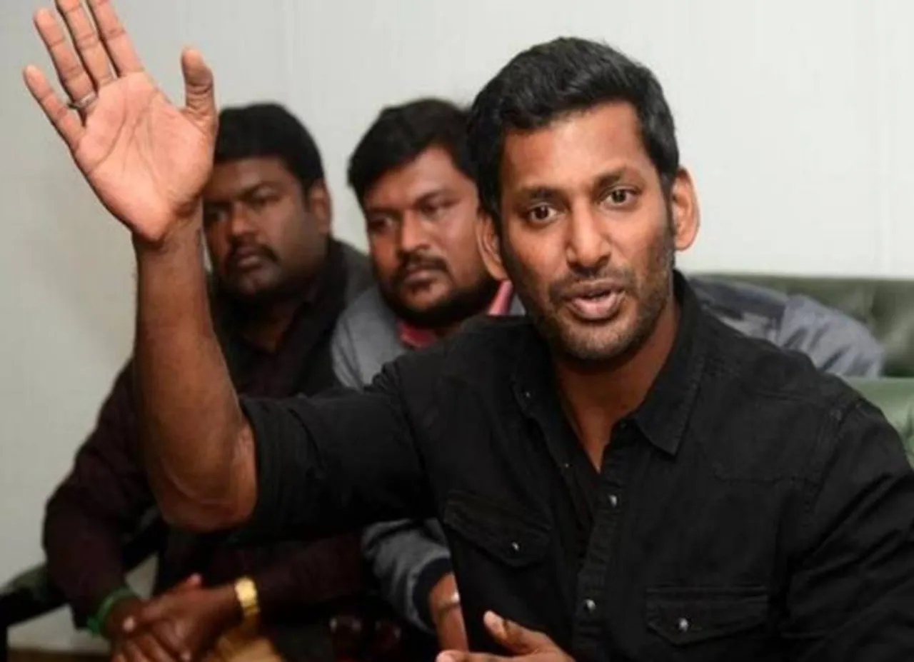 "ராதாரவியை அடிப்படை உறுப்பினர் பொறுப்பிலிருந்து நீக்கியது தனிப்பட்ட முடிவு இல்லை" - விஷால் விளக்கம்