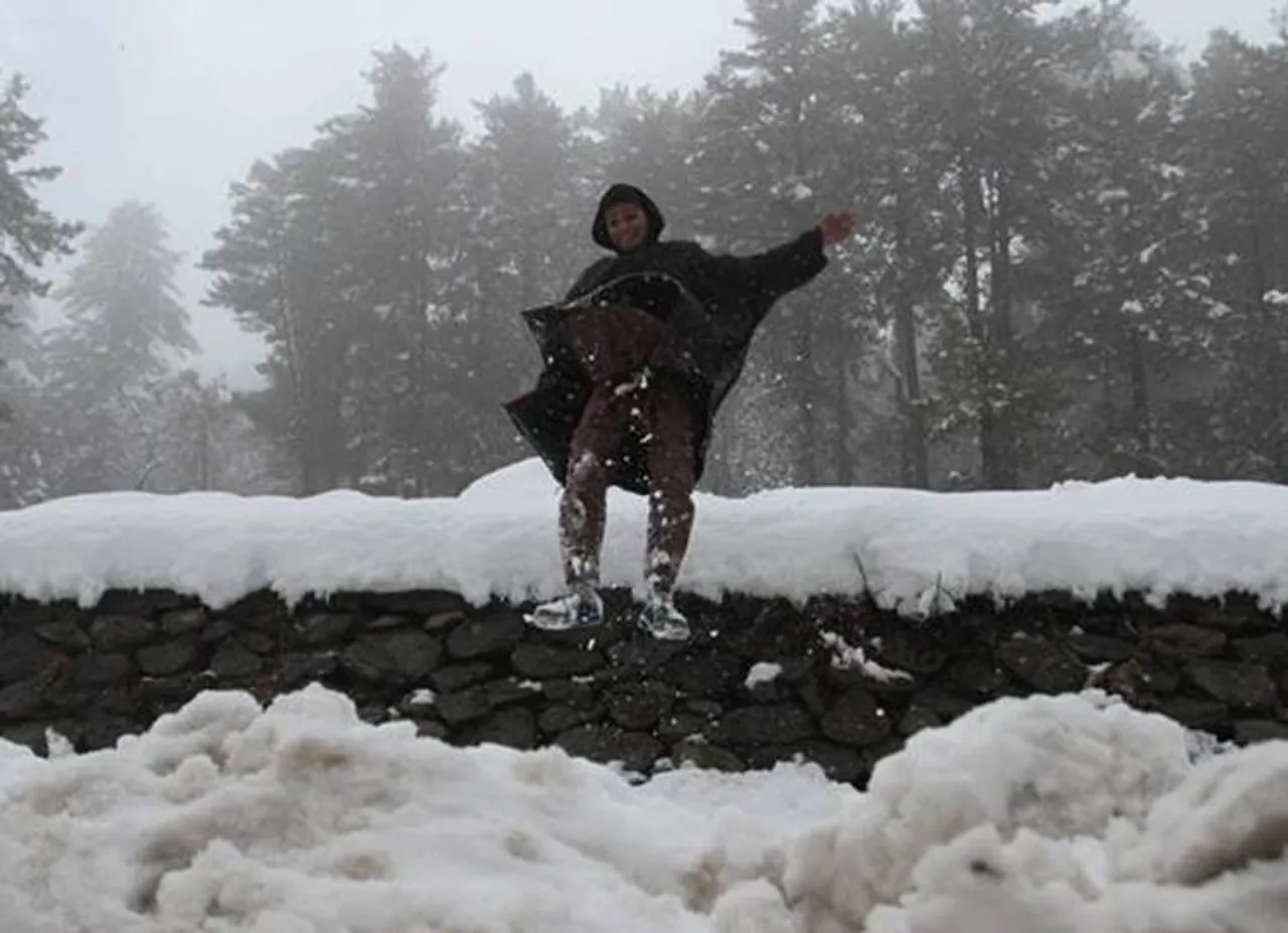 SNOWFALL IN VALLEY