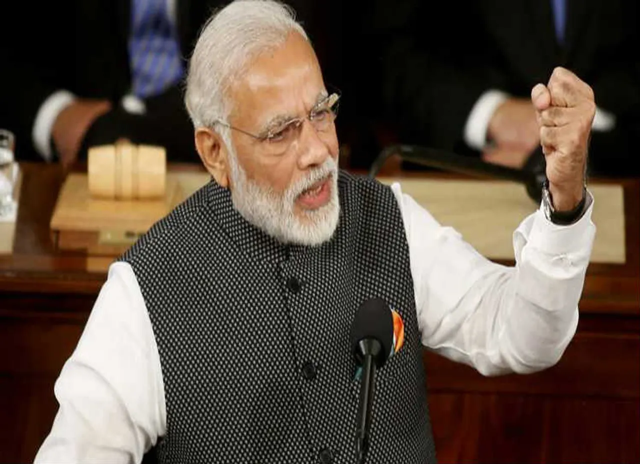 காங்கிரஸ் இல்லாத இந்தியா: பொதுக்கூட்டத்தில் மோடியின் பேச்சு!