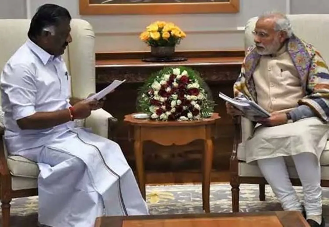 O.Panneerselvam, Theni District, PM Narendra Modi, ADMK Merger
