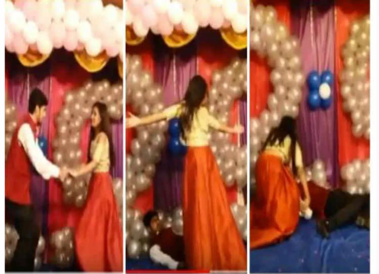 திருமண விழாவில் சோகம்: மேடையில் மனைவியுடன் நடனமாடிய போது மணமகன் மரணம்