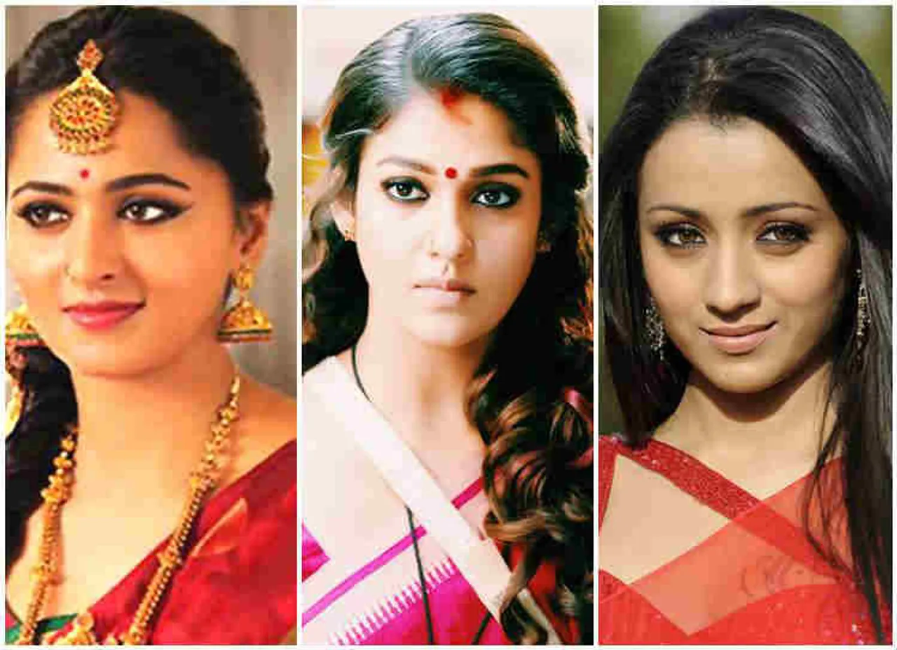 anushka - nayantara - tirisha