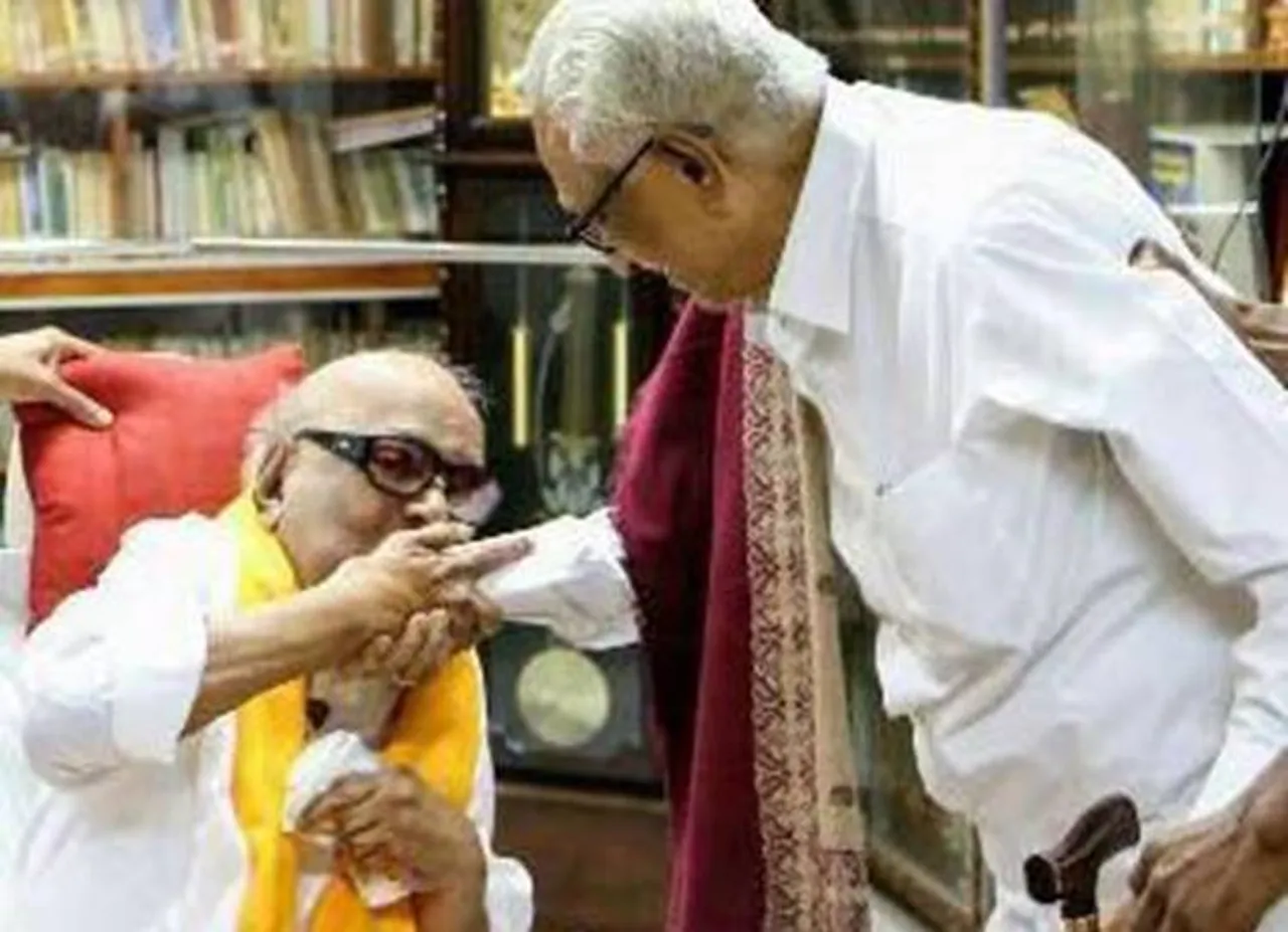 karunanidhi - anbazhagan