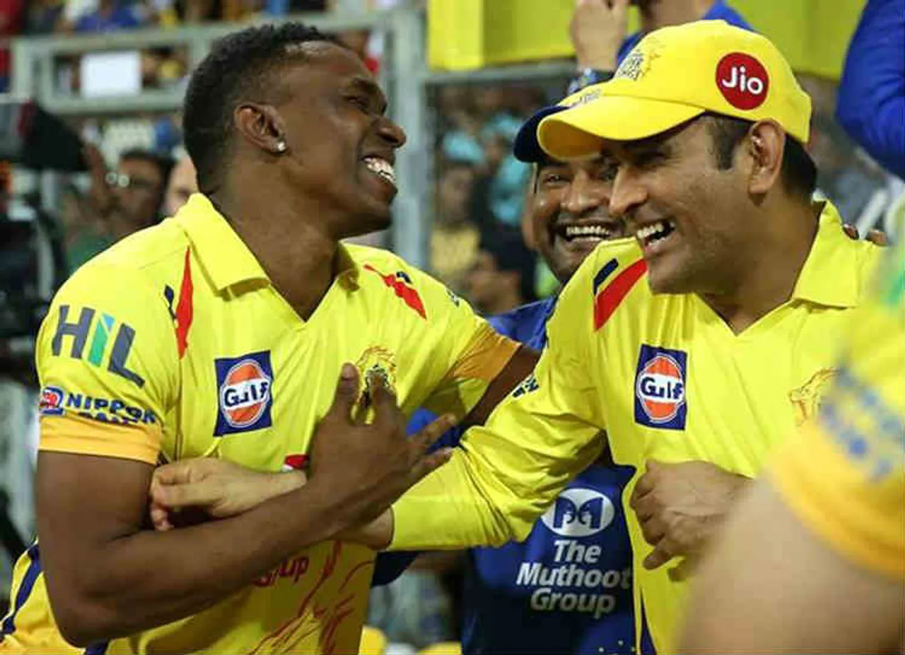 IPL 2018 Winner - dhoni-bravo