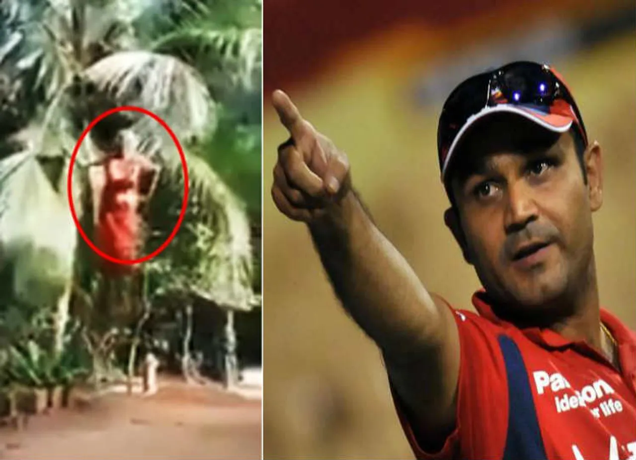 ஷேவாக்கையே அதிர வைத்த 18 வயசு சூப்பர் பாட்டி!!!