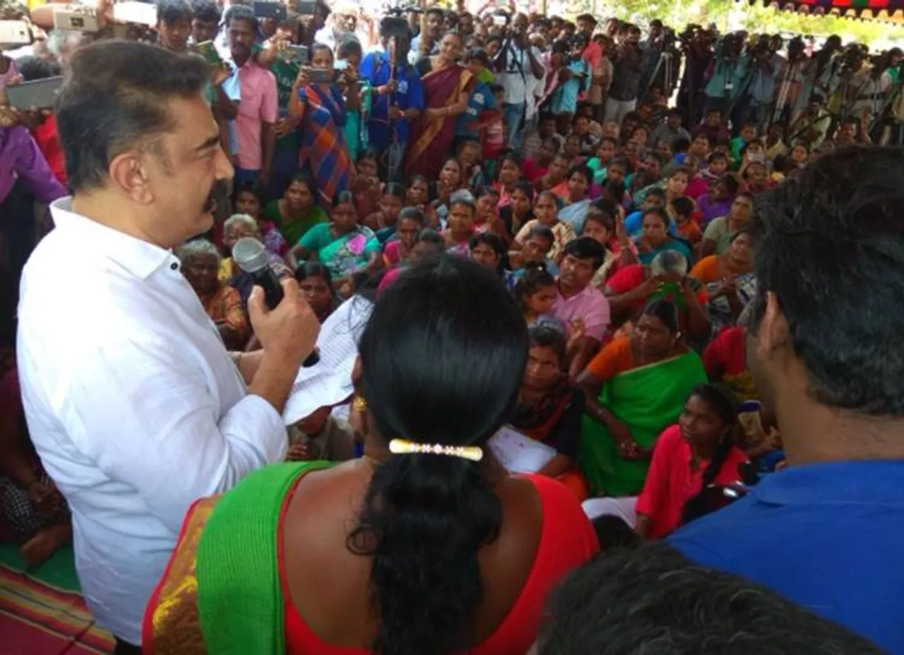 12,000 கிராமங்களை தத்தெடுக்க முடியும்! - கமல்ஹாசன்