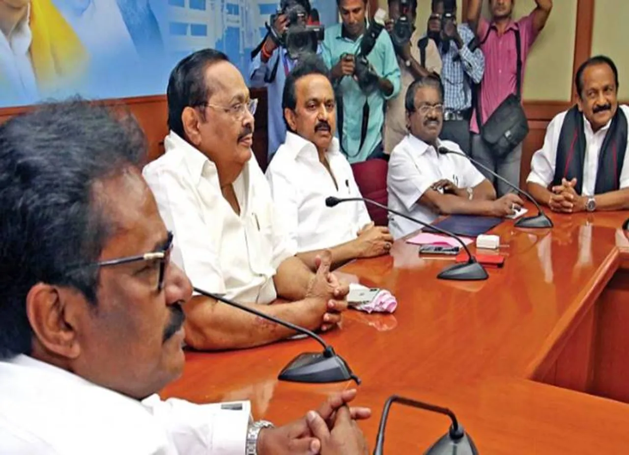 ஸ்டாலின் தலைமையில் அனைத்துக் கட்சிக் கூட்டம்: மூன்று முக்கிய தீர்மானங்கள் நிறைவேற்றம்!