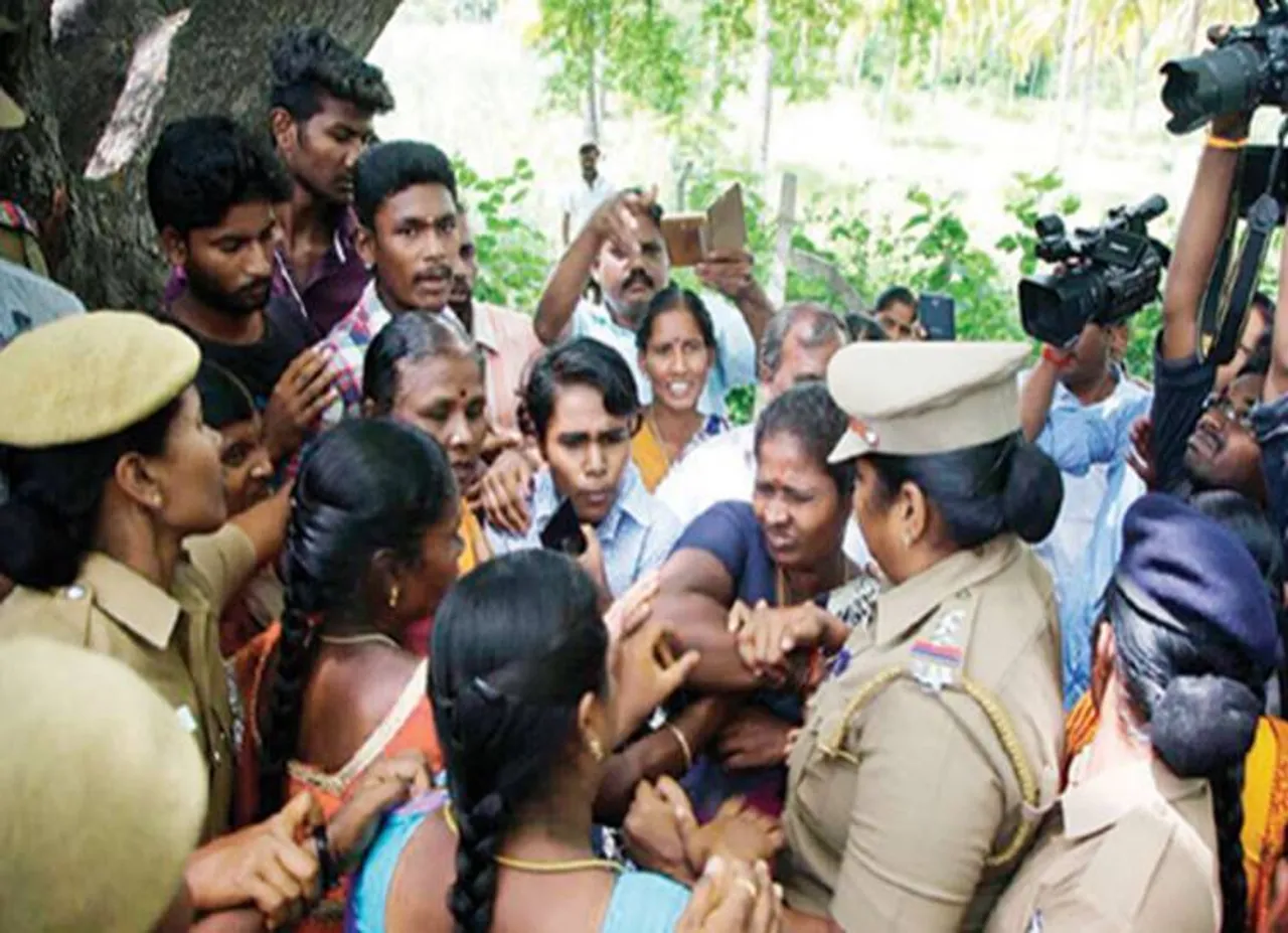 சென்னை - சேலம் 8 வழிச்சாலை திட்டம்: நான்காவது நாளாக தொடரும் எதிர்ப்புப் போராட்டம்!