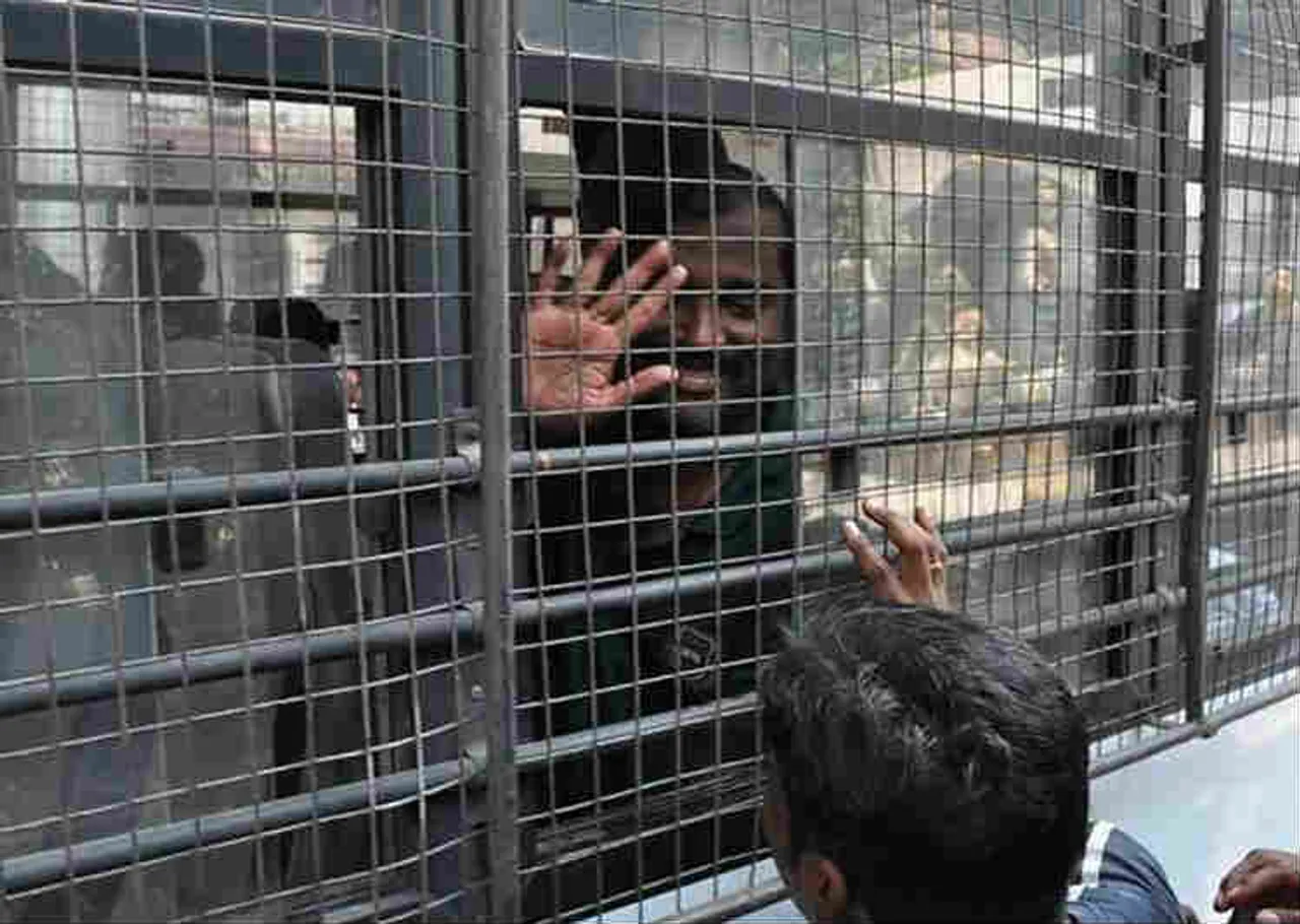 Velmurugan Arrest, Vaiko Protest
