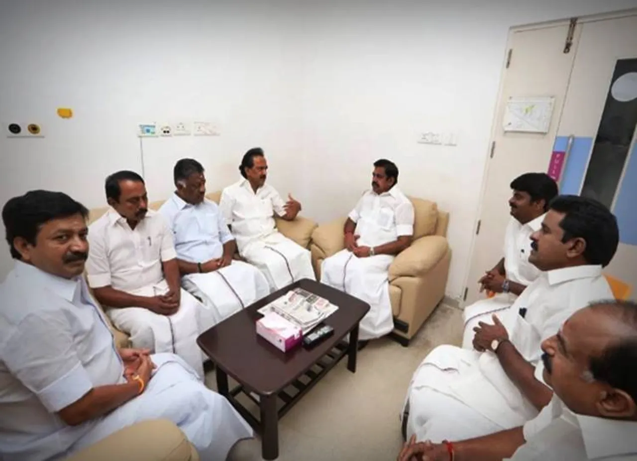 நள்ளிரவு வருவார் என்ற எதிர்பார்ப்பு... காலை வந்து விசாரித்த முதல்வர் பழனிசாமி
