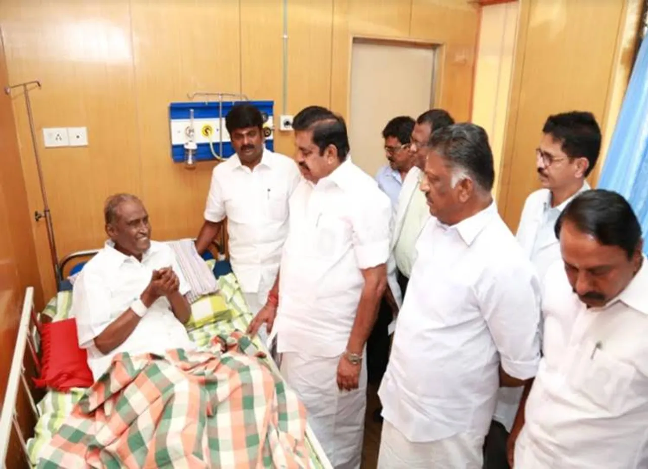 தா.பாண்டியனைச் சந்தித்த முதல்வர் பழனிசாமி: விரைவில் வீடு திரும்புவார் என முத்தரசன் நம்பிக்கை!