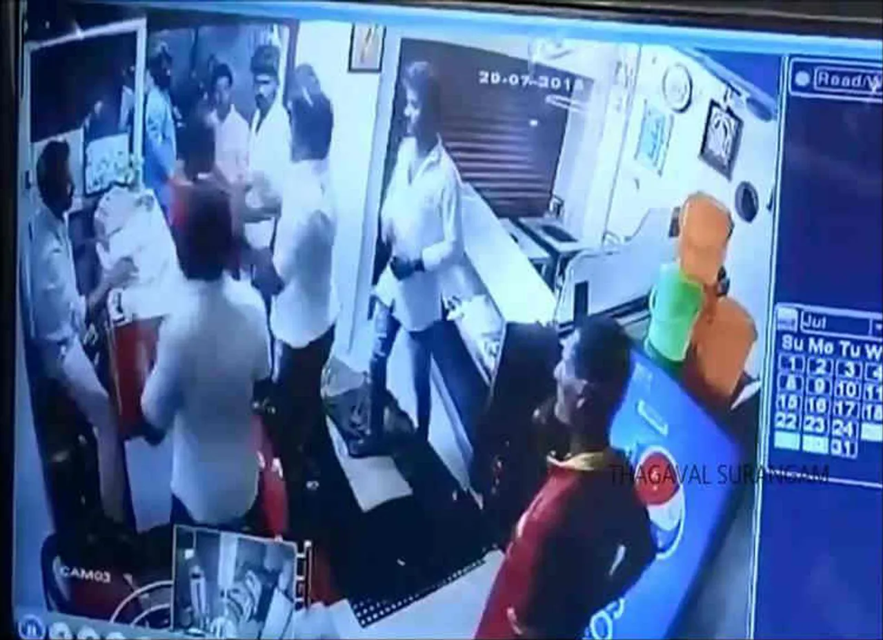 சென்னை பிரியாணி சண்டை, திமுக பிரியாணி சண்டை